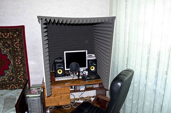 Звукоизоляция для домашней студии звукозаписи