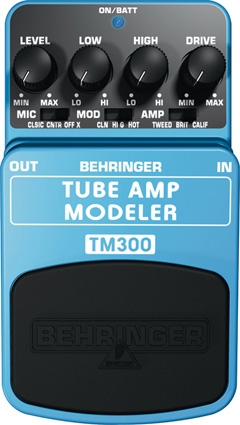 Педаль моделирования ламповых усилителей BEHRINGER TM300