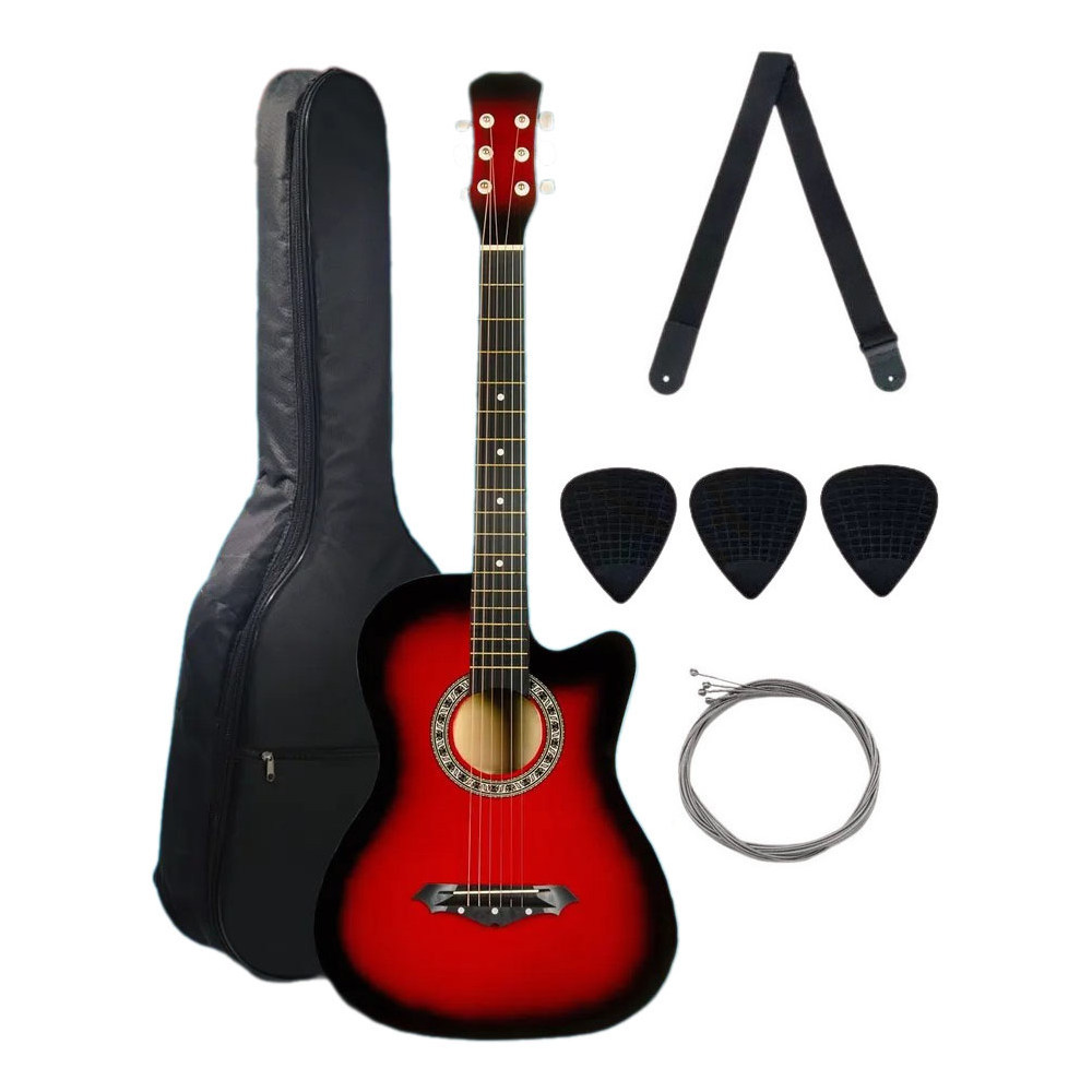 Фолк гитара комплект Jordani JD3810 SET RDS