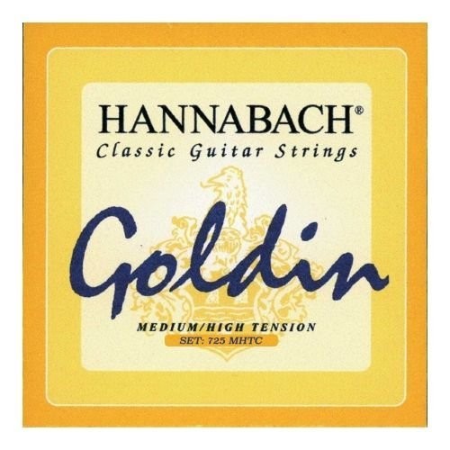 Струны для классической гитары Hannabach 7258MHTC Goldin