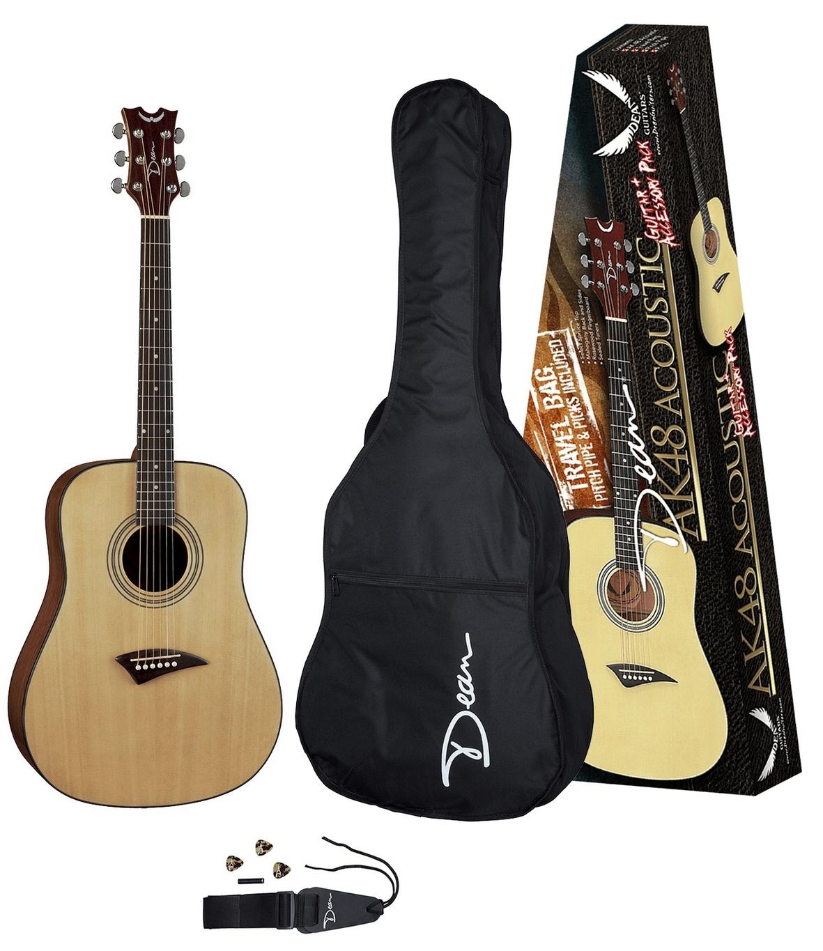 Акустическая гитара Dean AK48 PK (комплект)