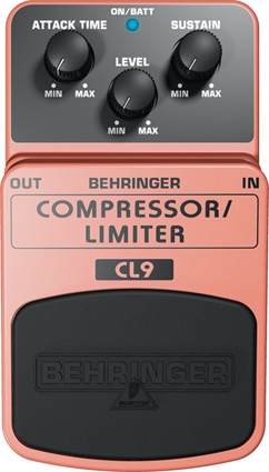 Педаль эффектов динамической обработки (компрессор/лимитер) BEHRINGER CL9