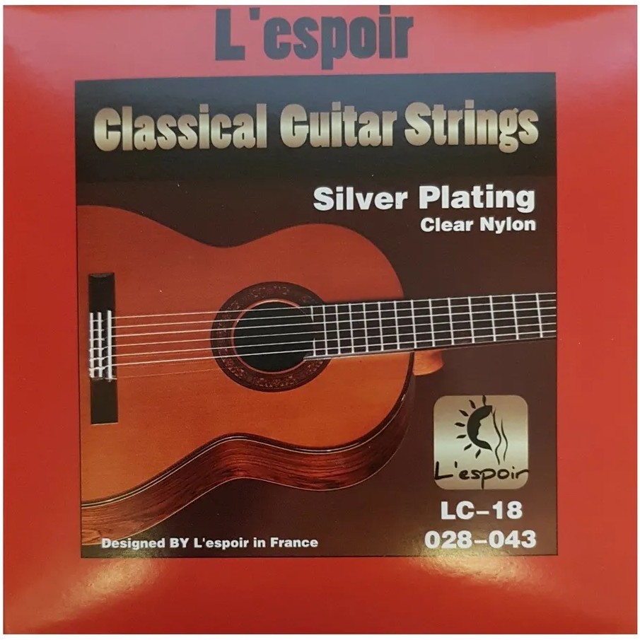 Струны для классической гитары LESPOIR LC-18