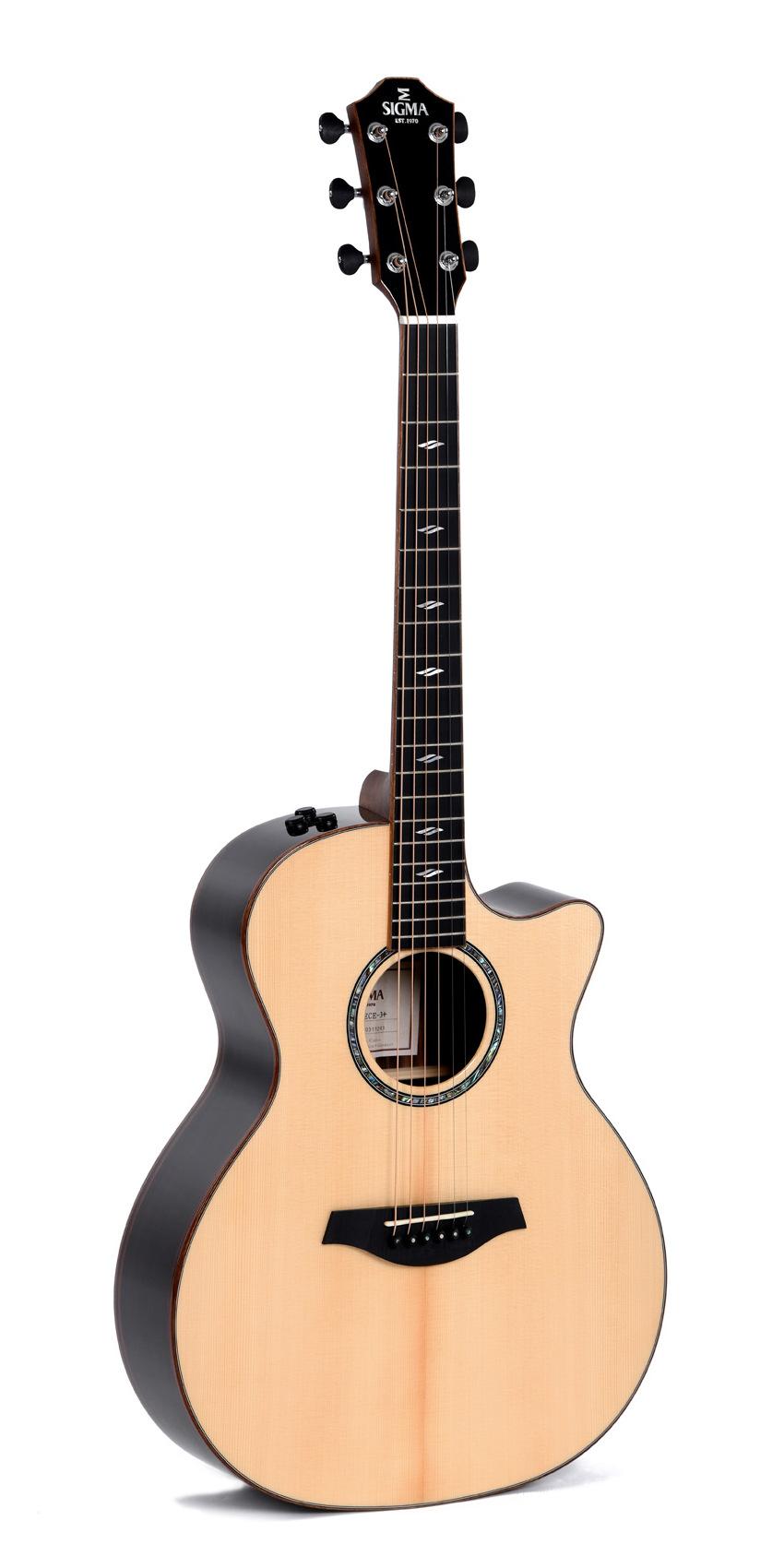 Электроакустическая гитара Sigma GECE-3+