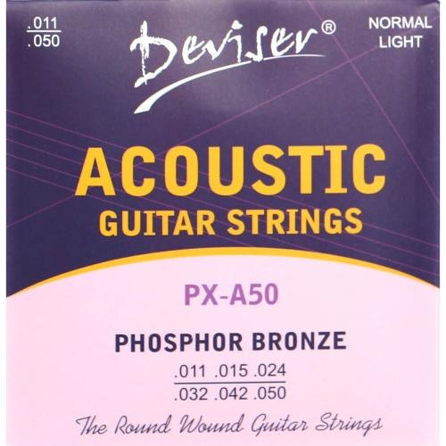 Струны для акустических гитар DEVISER PX-A50