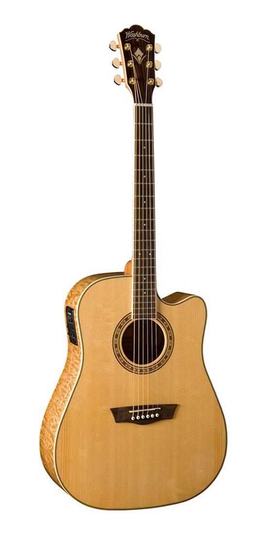 Электроакустическая гитара Washburn WD30 SCE