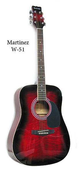 Акустическая гитара Martinez FAW-51