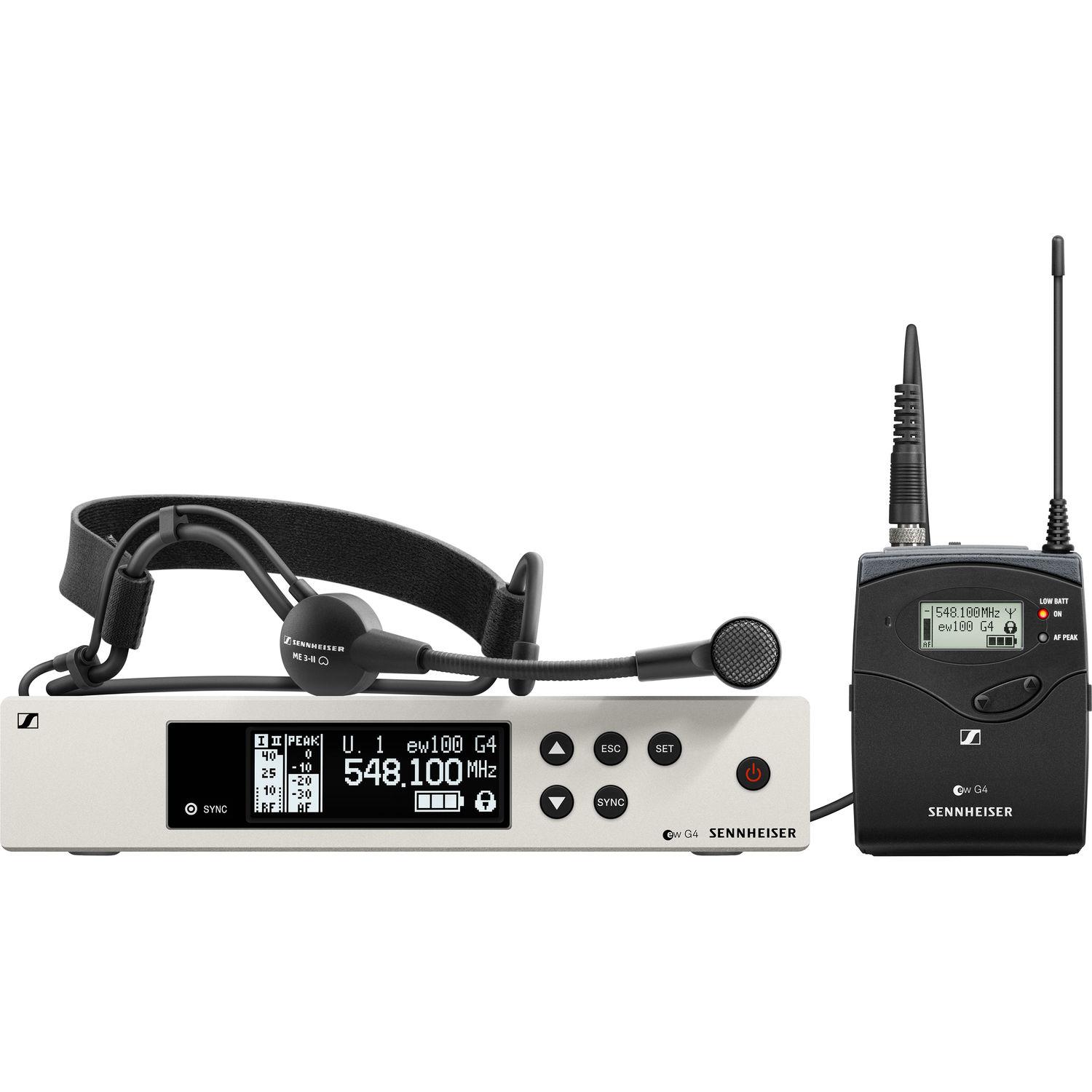 Головная радиосистема Sennheiser EW 100 G4-ME3-A1