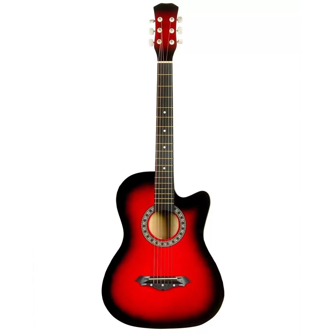 Фолк гитара комплект Jordani JD3810 SET RDS
