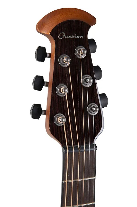 Электроакустическая гитара OVATION CE44P-ABLKW-G Celebrity Elite Plus Mid Cutaway Natural Australian Blackwood