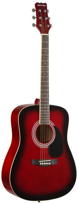 Акустическая гитара MARTINEZ FAW-702/TWRS