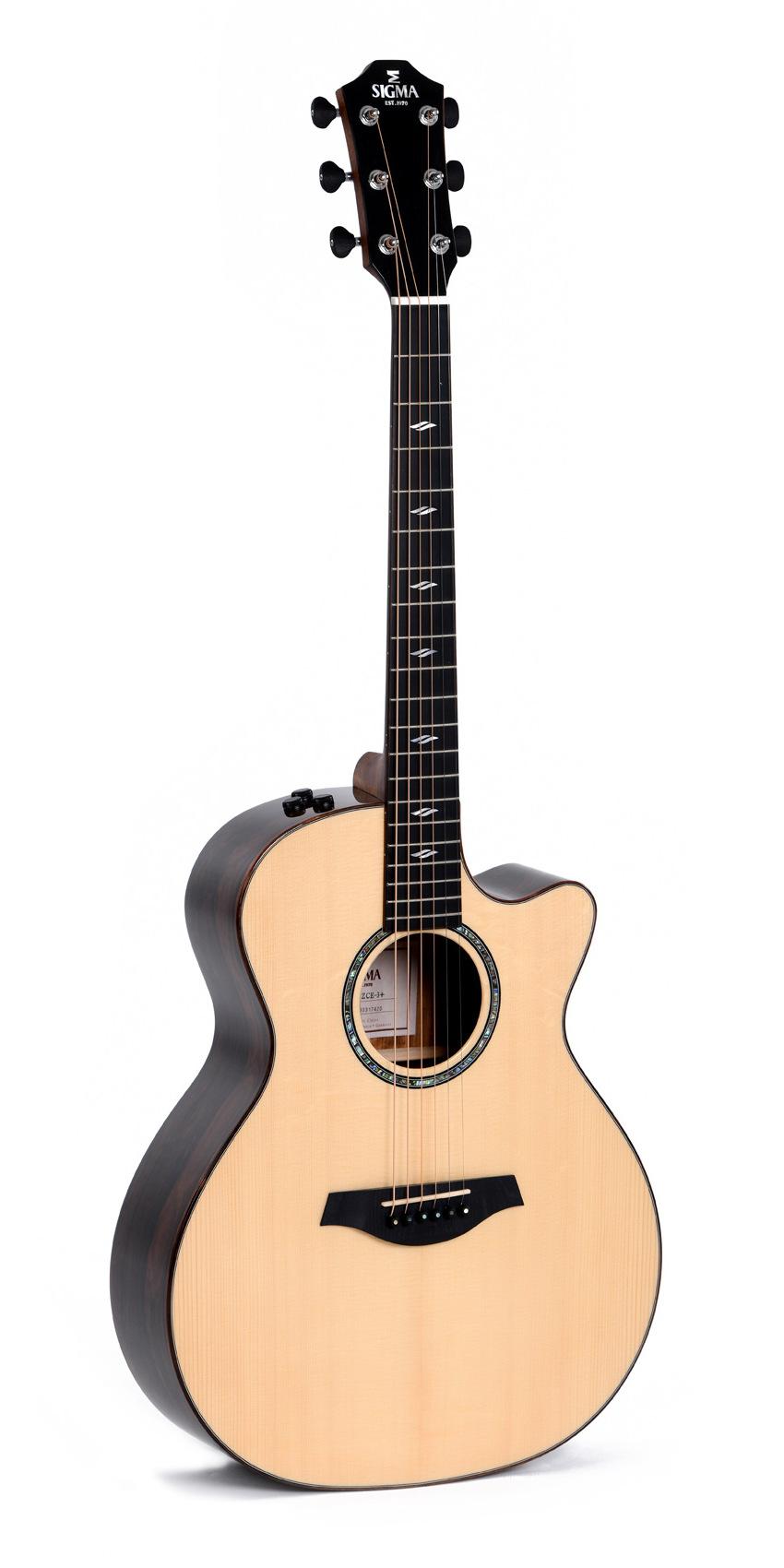 Электроакустическая гитара Sigma GZCE-3