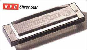 Губная гармошка Hohner Silver Star
