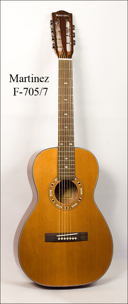 Семиструнная гитара Martinez FAW-705/7