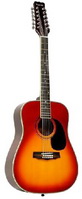 Двенадцатиструнная гитара WOODCRAFT W-12/SBE