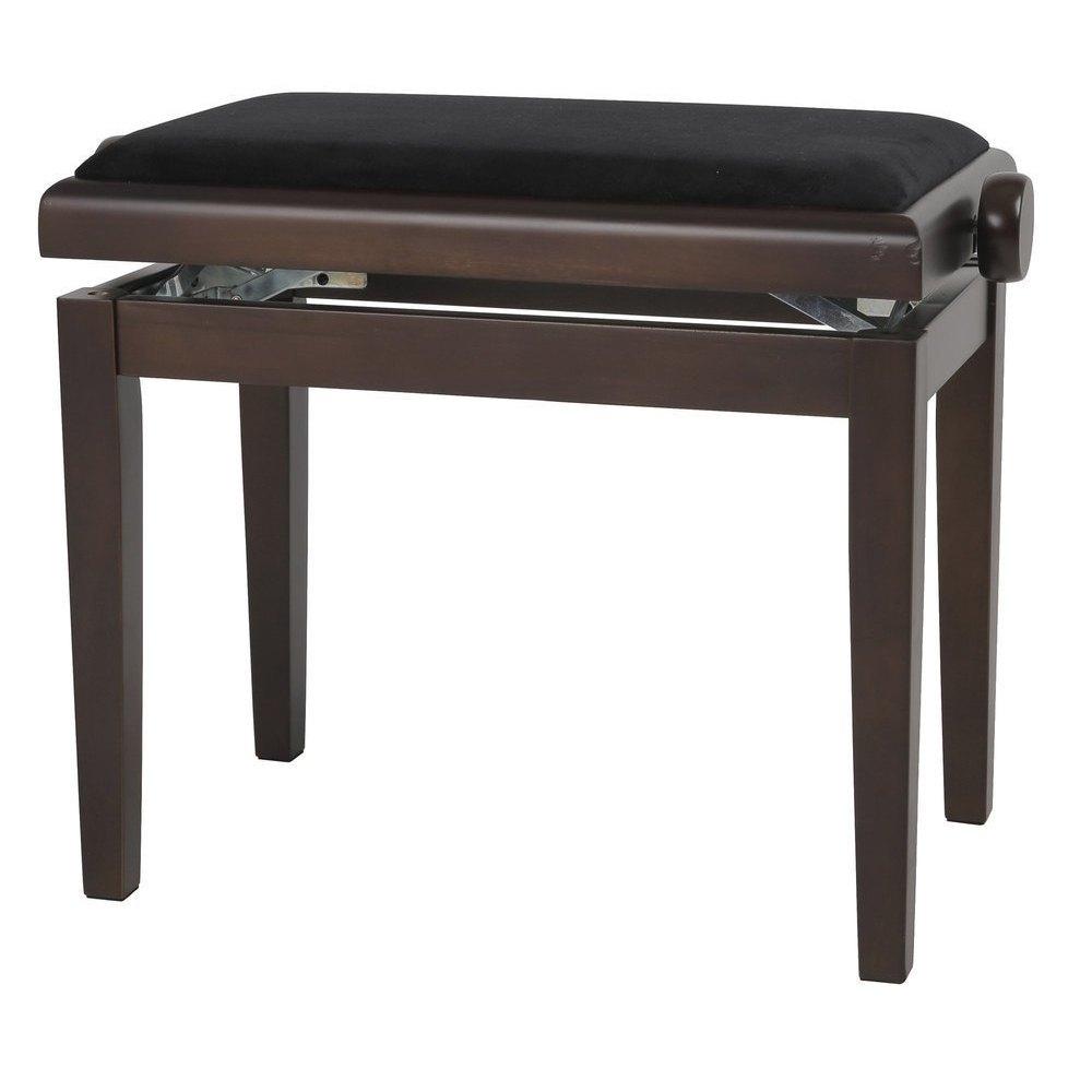 Банкетка GEWA Piano bench Deluxe walnut dark mat