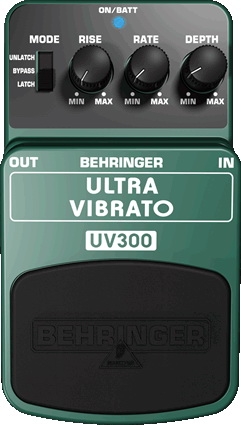 Педаль эффектов классического вибрато BEHRINGER UV300
