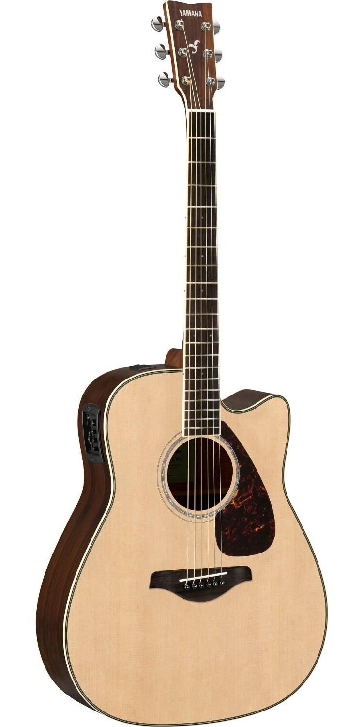 Электроакустическая гитара Yamaha FGX830C NATURAL