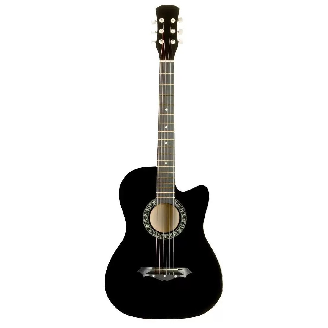 Фолк гитара комплект Jordani JD3810 SET BK