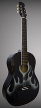 Классическая гитара Амистар Н-33 черная