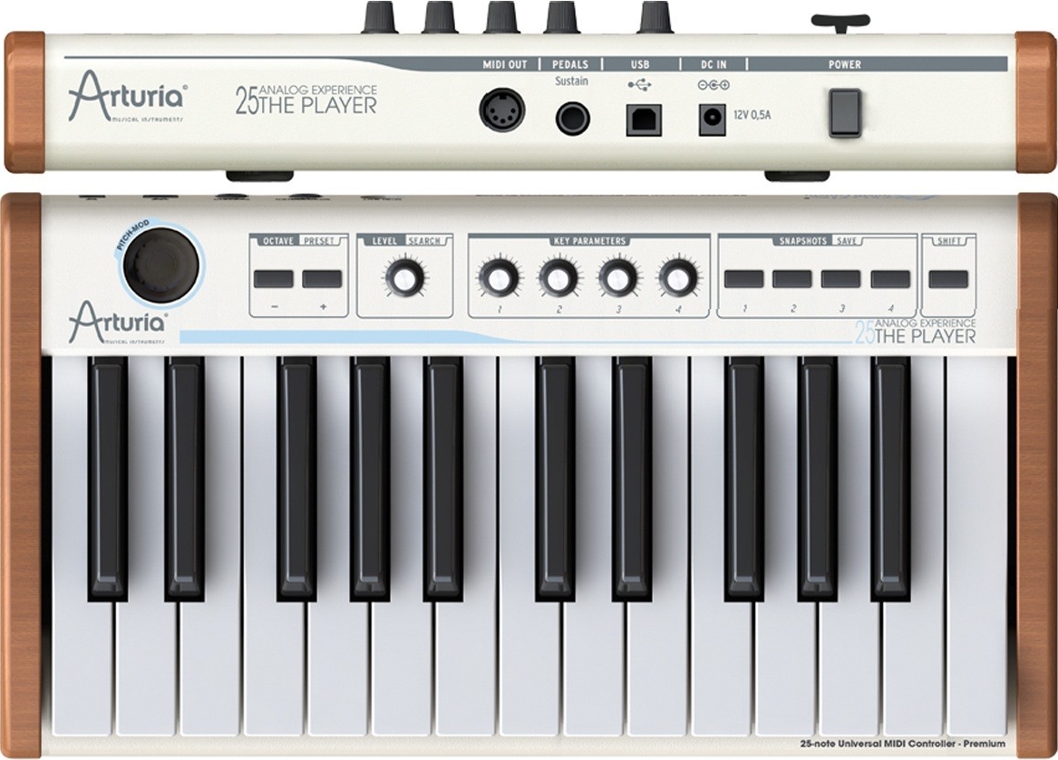MIDI клавиатура Arturia Analog Experience The Player 25