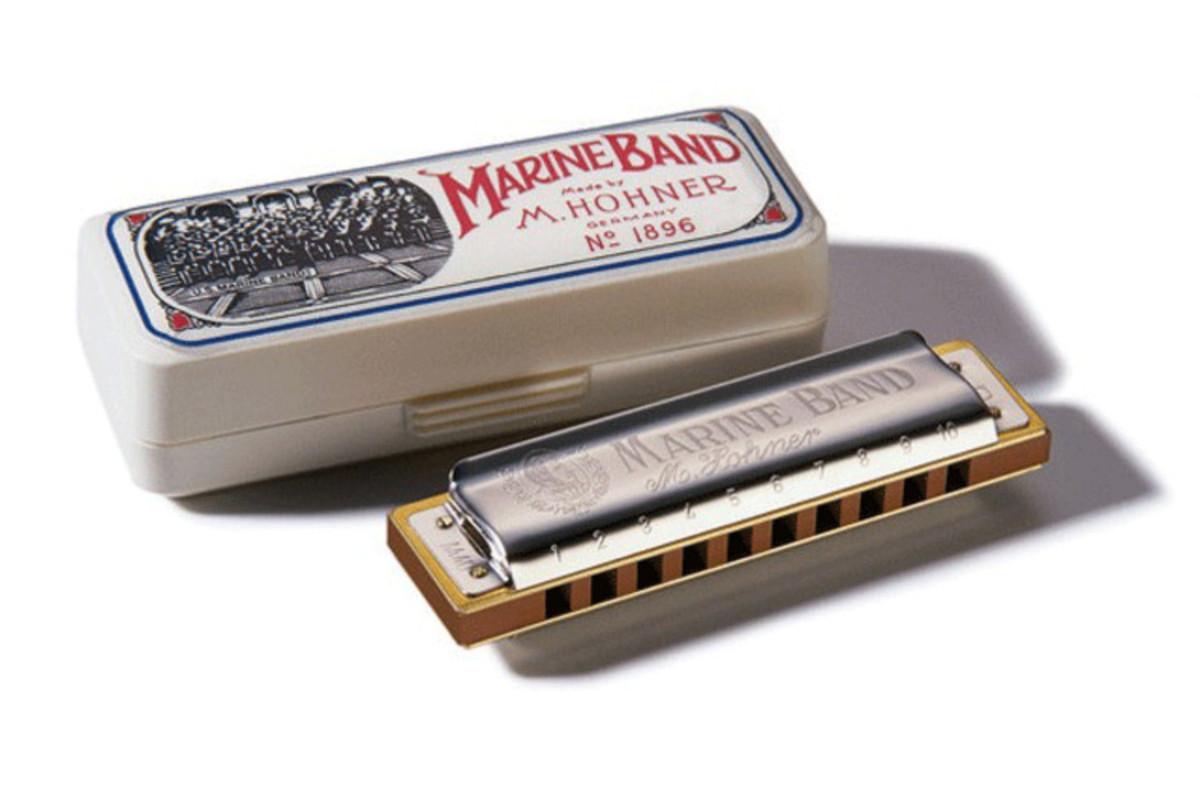 Губная гармошка HOHNER M1896086 Marine Band 1896 G