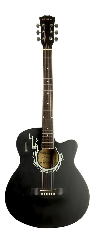 Акустическая гитара Kaspar K4011C BK