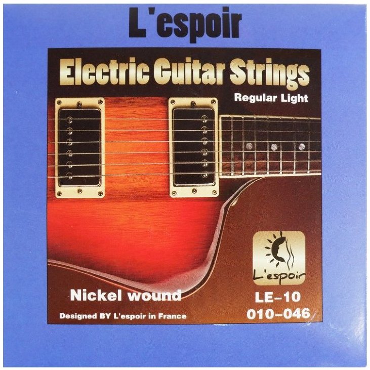 Струны для электрогитары LESPOIR LE-10