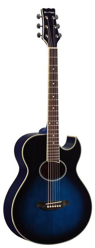 Акустическая гитара MARTINEZ FAW-805/BL