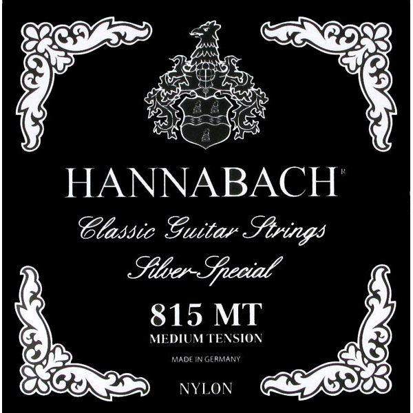 Струны для классической гитары Hannabach 815MT Black Silver-Special