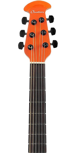 Электроакустическая гитара OVATION 1868TX-GO ELITE TX SUPER SHALLOW, GLOSS ORANGE