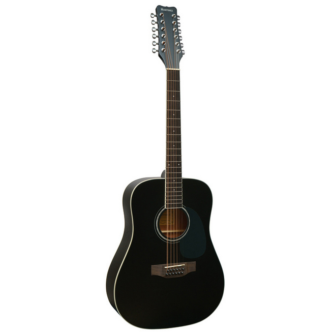 Двенадцатиструнная гитара MARTINEZ FAW-802-12 TBK