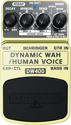 Педаль эффектов авто-вау (с имитацией голоса) BEHRINGER DW400