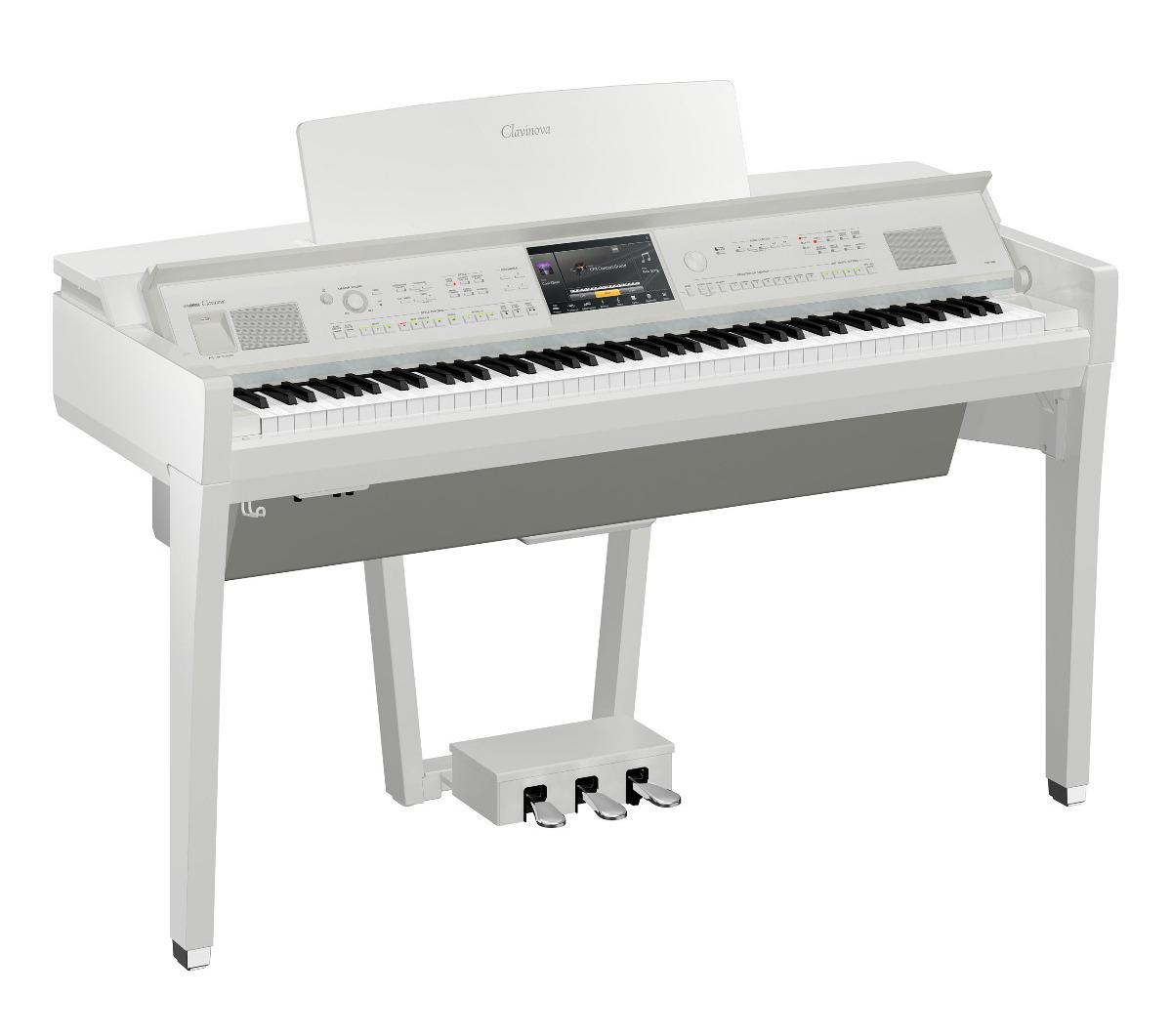 Цифровое пианино Yamaha CVP-809PWH