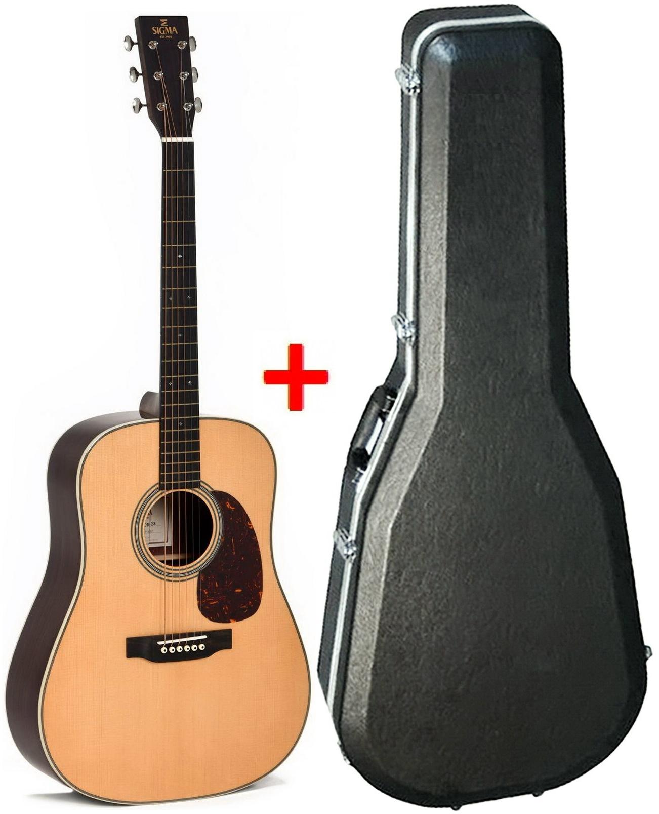 Акустическая гитара Sigma SDR-28 with case