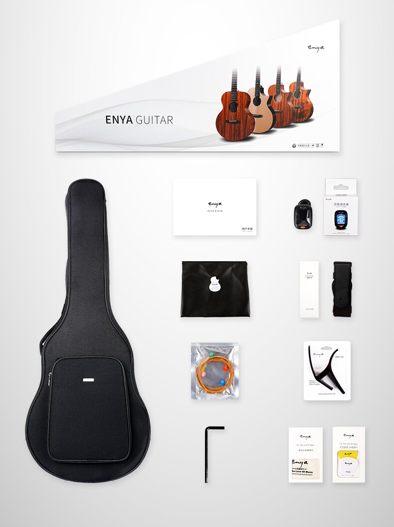 Акустическая гитара комплект ENYA EA-X1