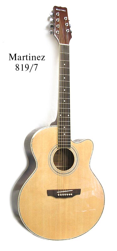 Семиструнная гитара Martinez FAW-819/7