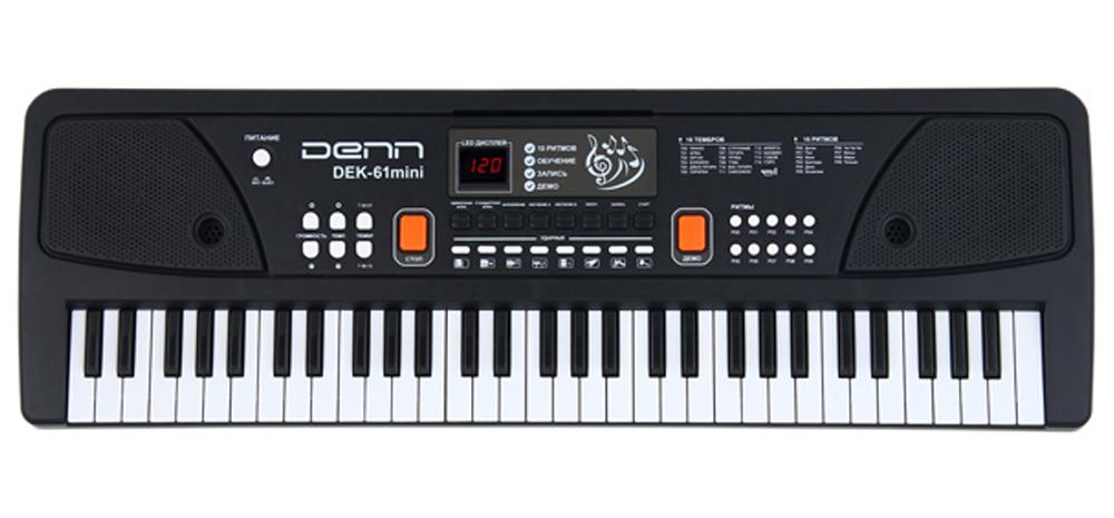 Детский синтезатор DENN DEK61mini