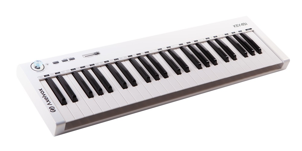 MIDI USB клавиатура Axelvox KEY49j White