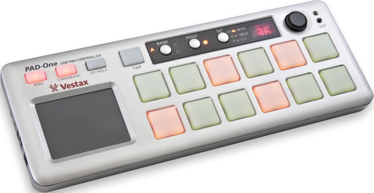 MIDI контроллер Vestax Pad One