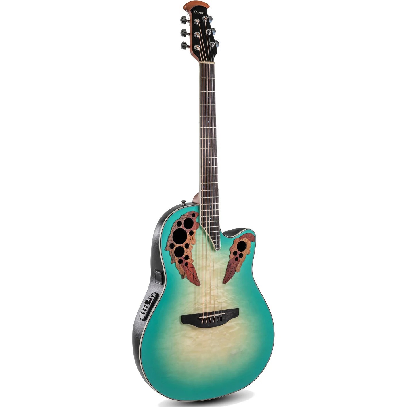 Электроакустическая гитара OVATION CE44X-9B Celebrity Elite Plus Mid Cutaway Mintburst