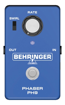 Педаль эффектов фейзер с аутентичным звучанием BEHRINGER PH9