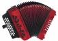 Баян HOHNER Compadre FBbEb, red (A4844)