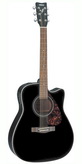 Электроакустическая гитара Yamaha FX-370C Black