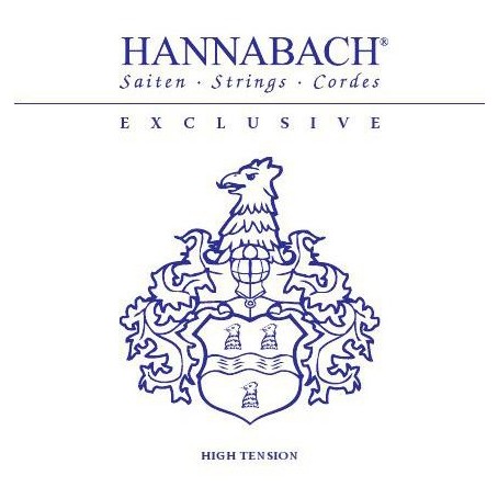 Струны для классической гитары Hannabach EXCLHT Exclusive Blue