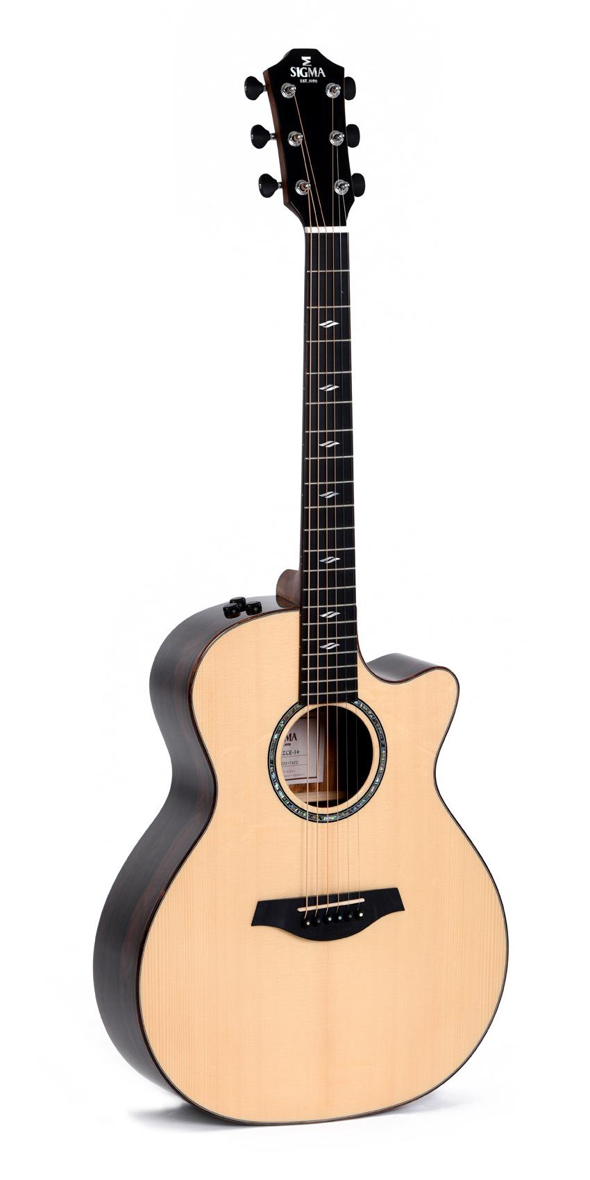 Электроакустическая гитара Sigma GZCE-3+