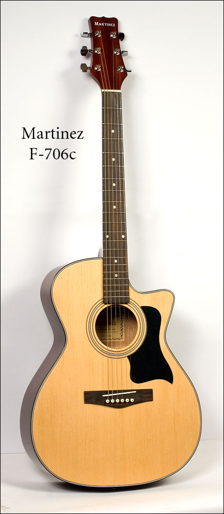 Акустическая гитара MARTINEZ F-706C