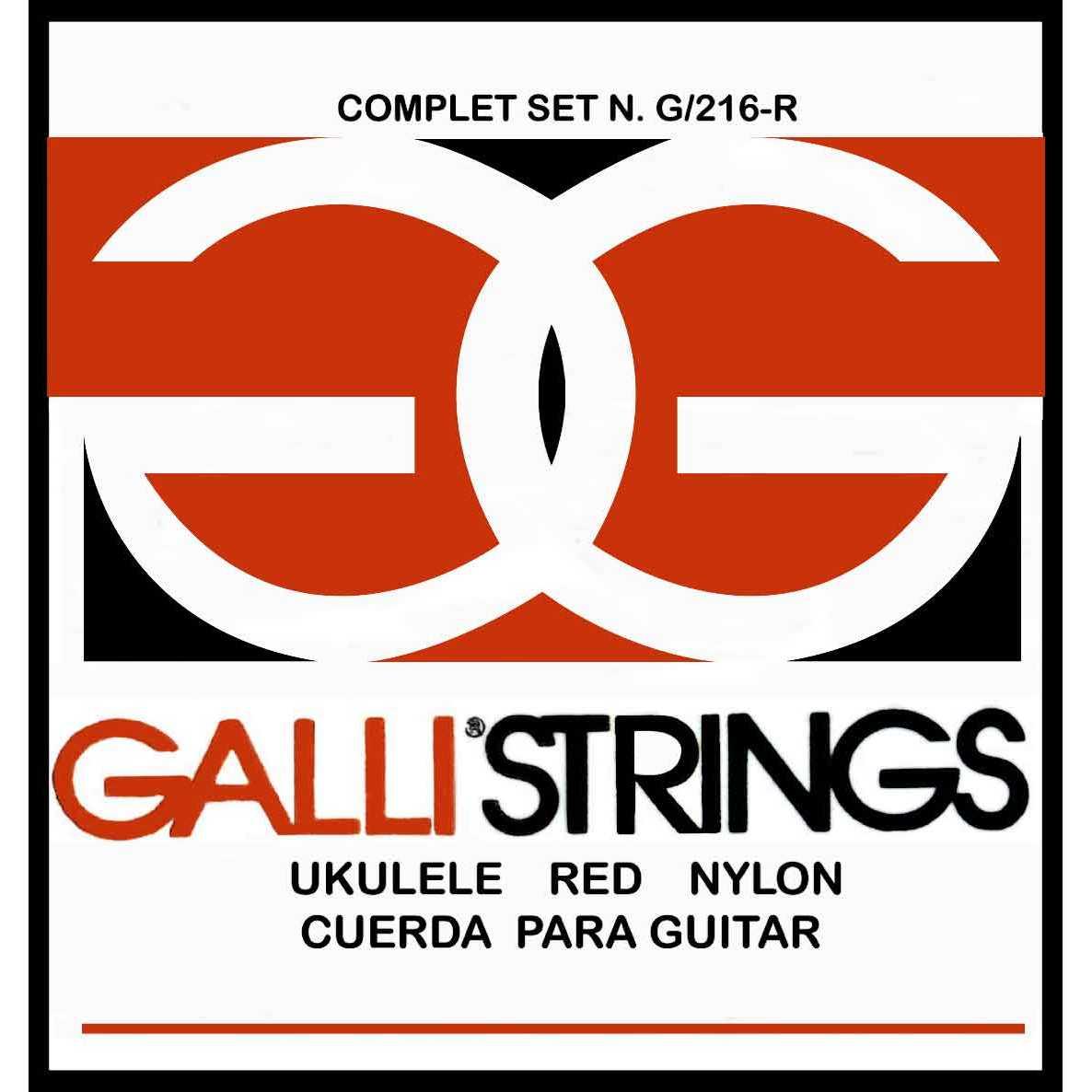 Струны для укулеле GALLI G216R