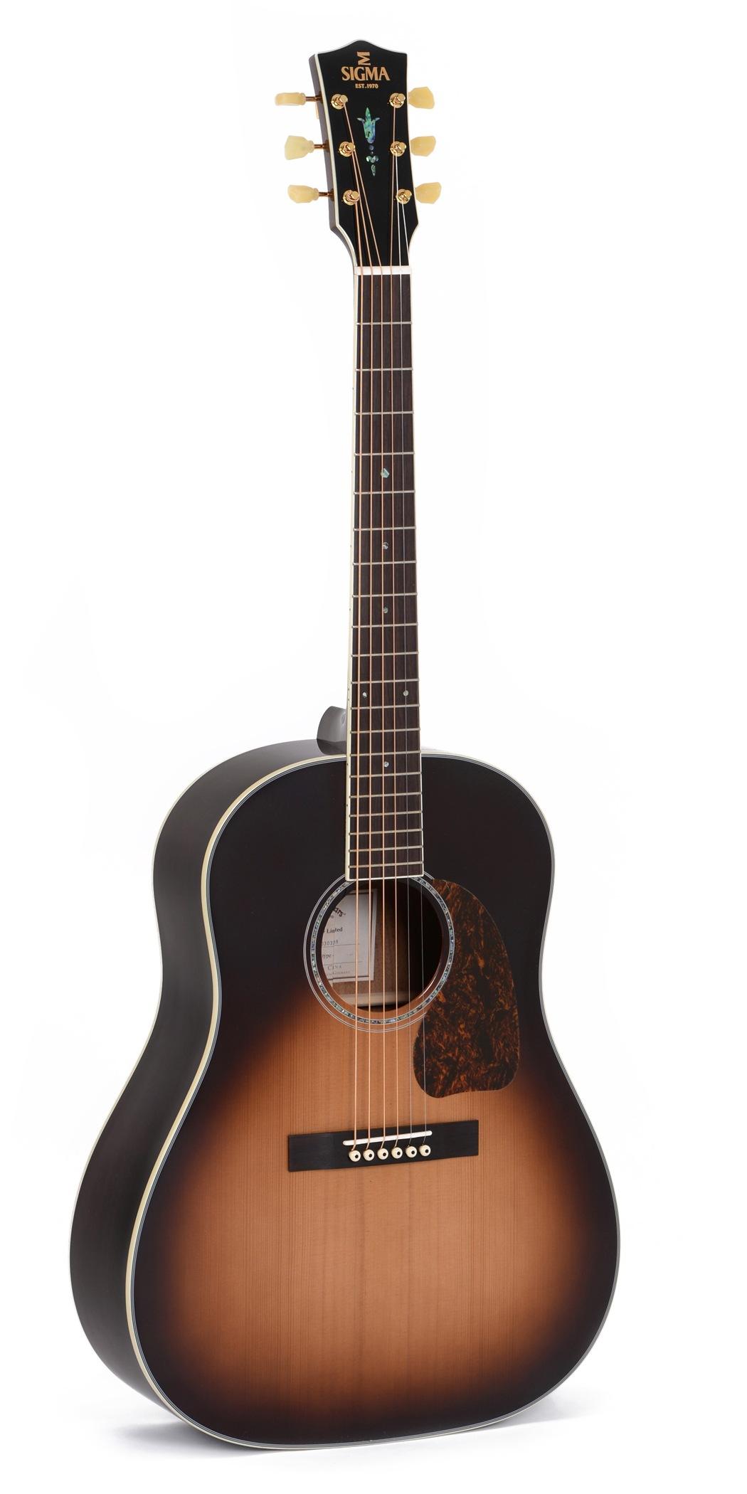 Электроакустическая гитара Sigma SJW-SG45 LIMITED