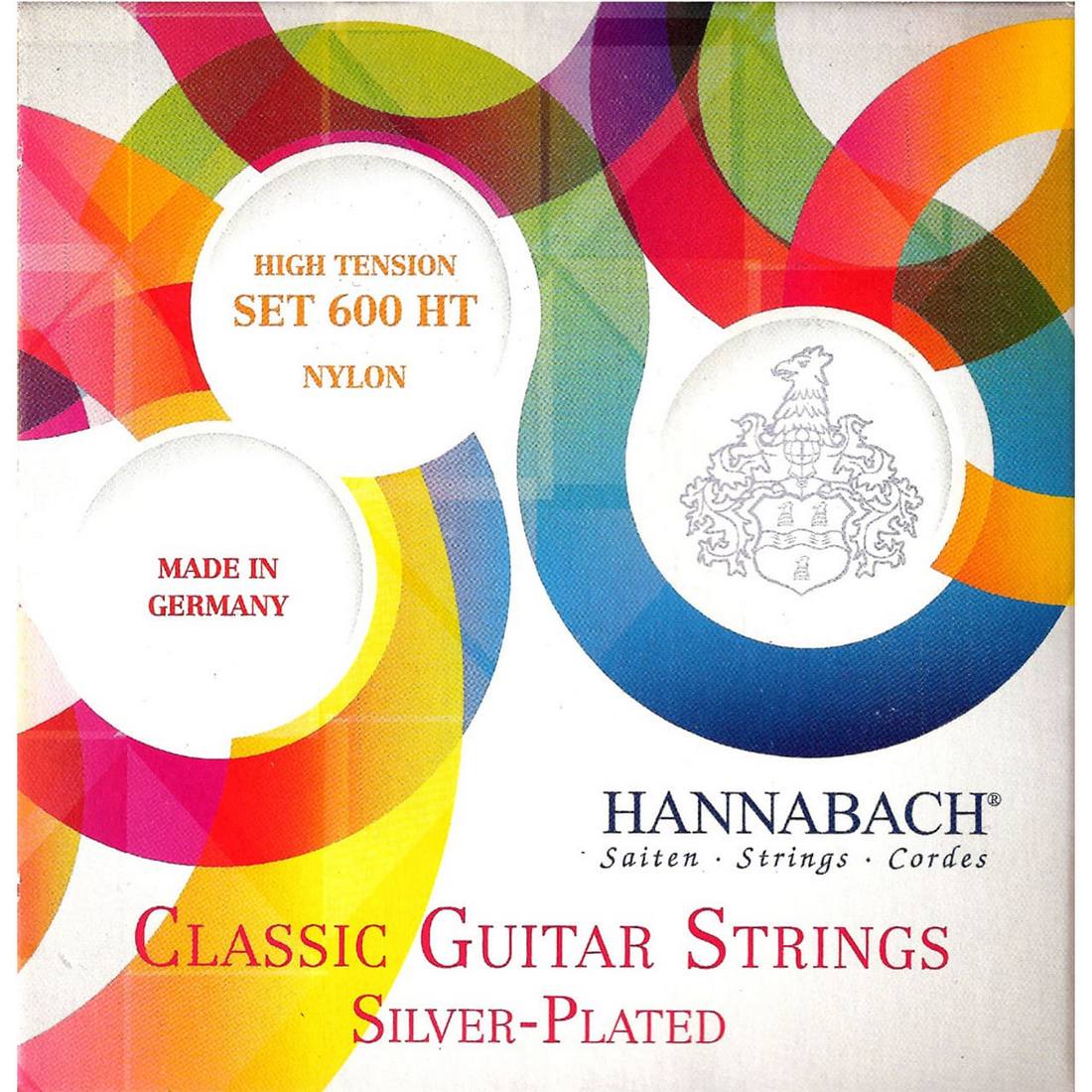Струны для классической гитары Hannabach 600HT Silver-Plated Orange